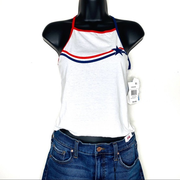 Freeze Star Halter Tank Top New Size Large - Picture 2 of 8